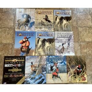 Pheasants Forever Magazine Journal Hunting Conservation 2001-2008 TEN Issues